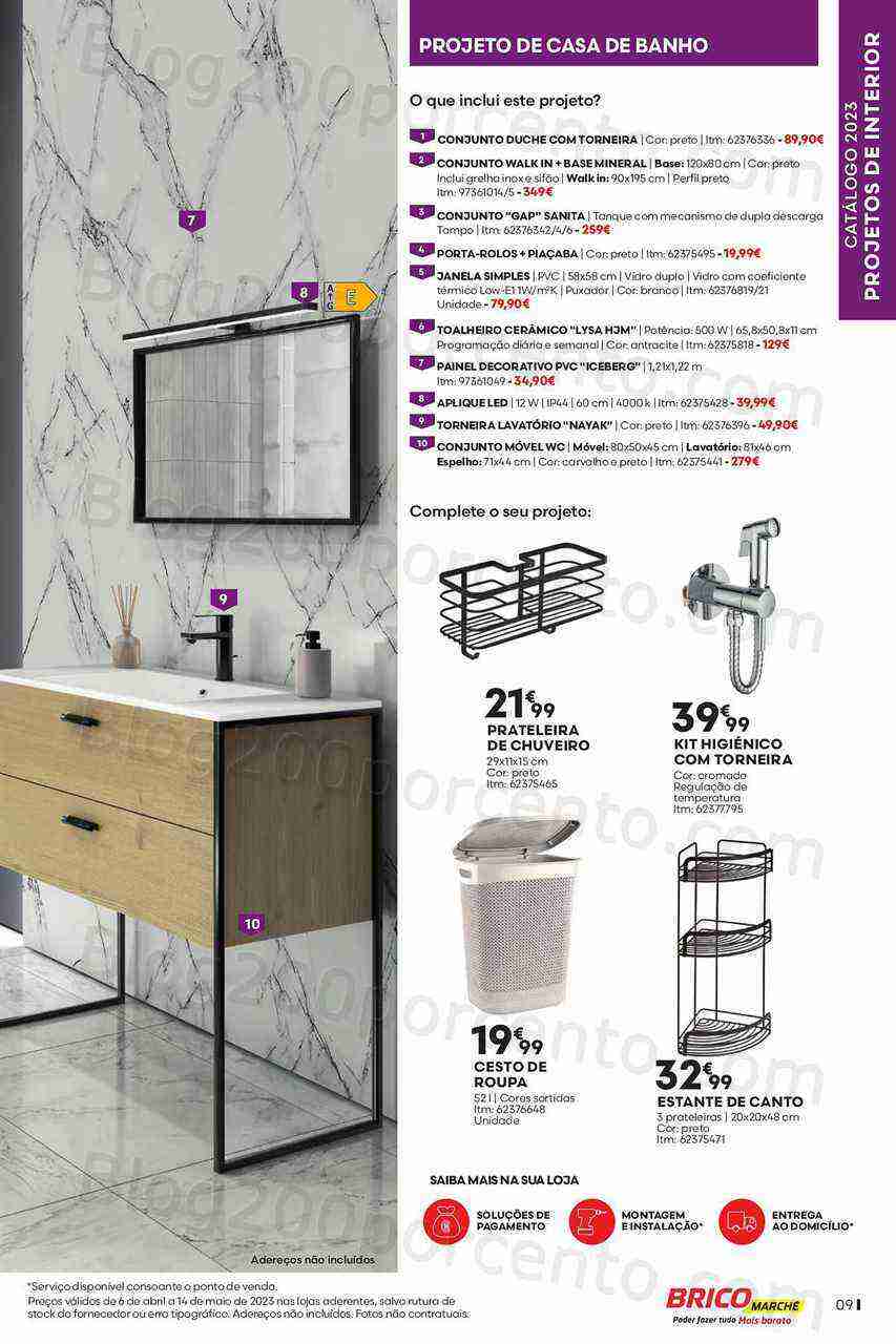 Antevisão Folheto BRICOMARCHÉ Promoções de 6 abril a 14 maio