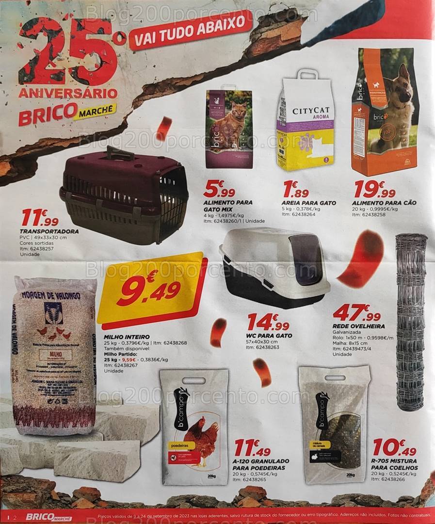 Antevisão Folheto BRICOMARCHÉ Promoções de 9 a 24 setembro