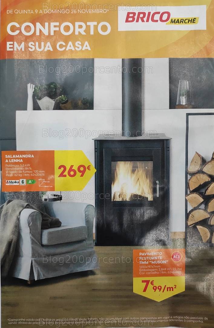 Antevisão Folheto BRICOMARCHÉ Promoções de 9 a 26 novembro