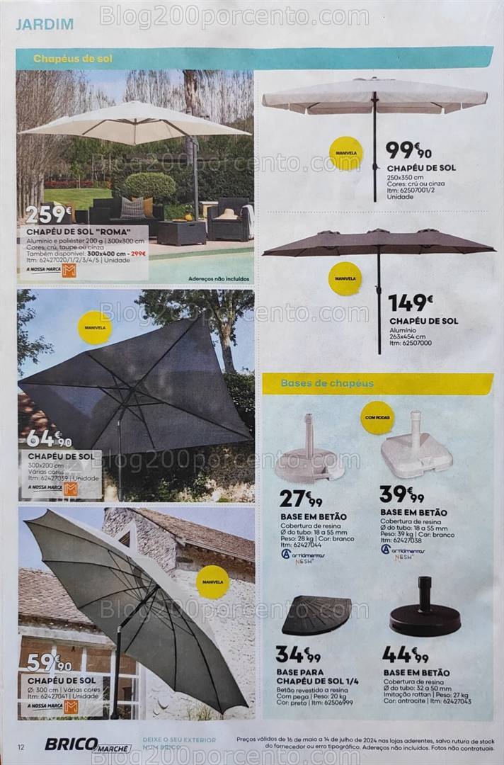 Antevisão Folheto BRICOMARCHÉ Ar Livre Promoções de 16 maio a 14 julho