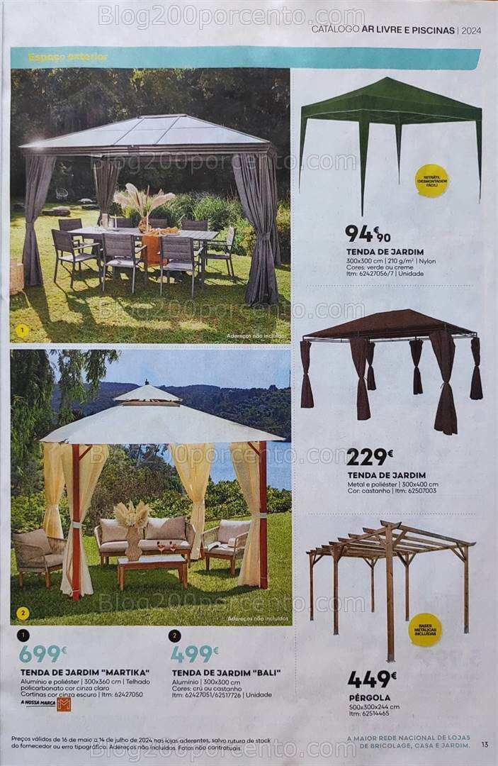 Antevisão Folheto BRICOMARCHÉ Ar Livre Promoções de 16 maio a 14 julho