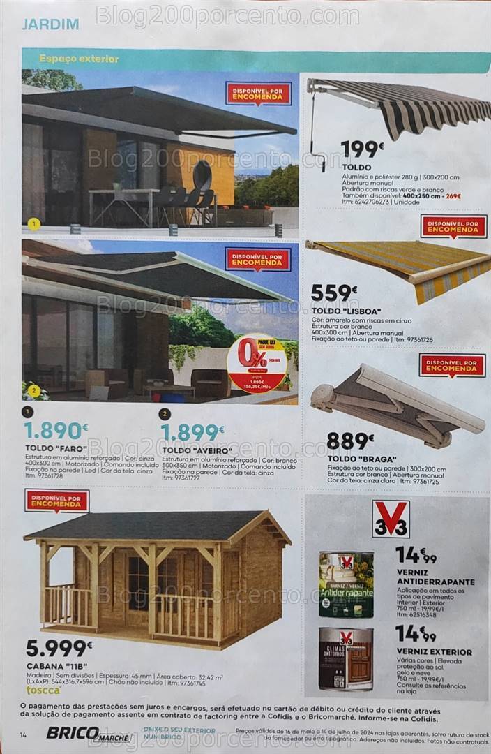 Antevisão Folheto BRICOMARCHÉ Ar Livre Promoções de 16 maio a 14 julho