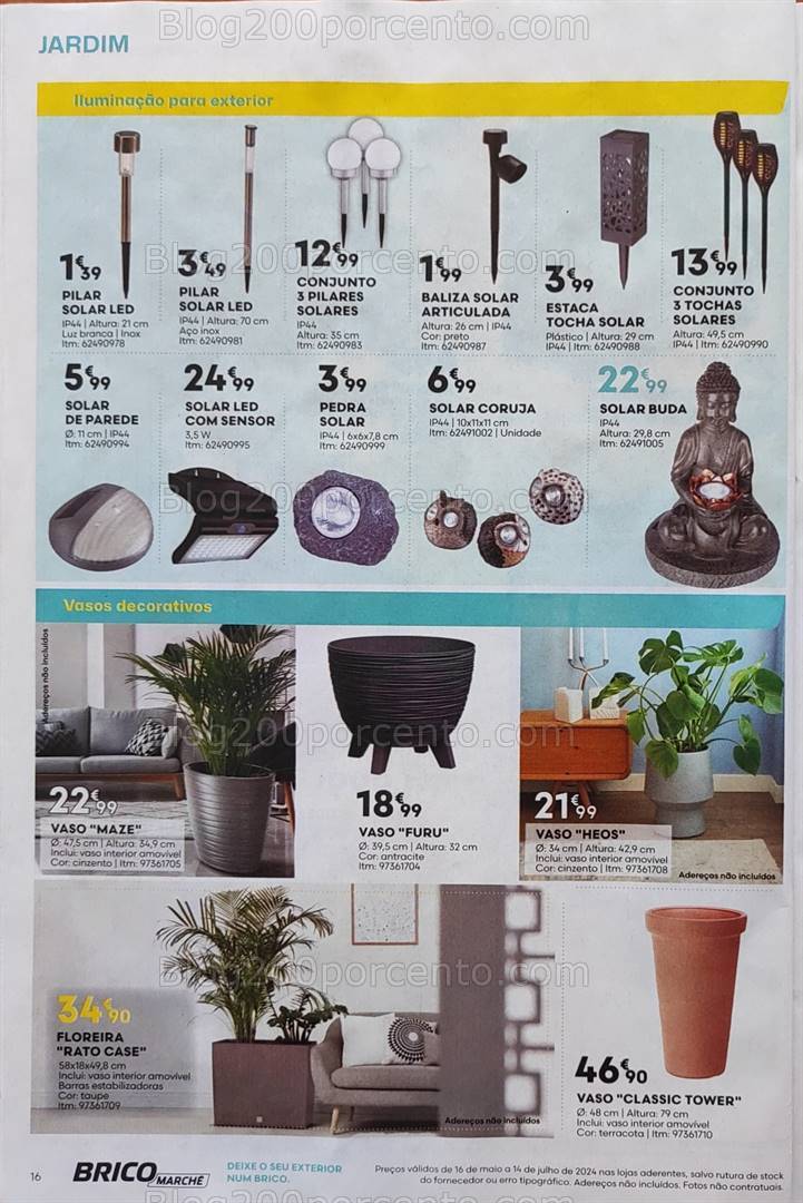 Antevisão Folheto BRICOMARCHÉ Ar Livre Promoções de 16 maio a 14 julho