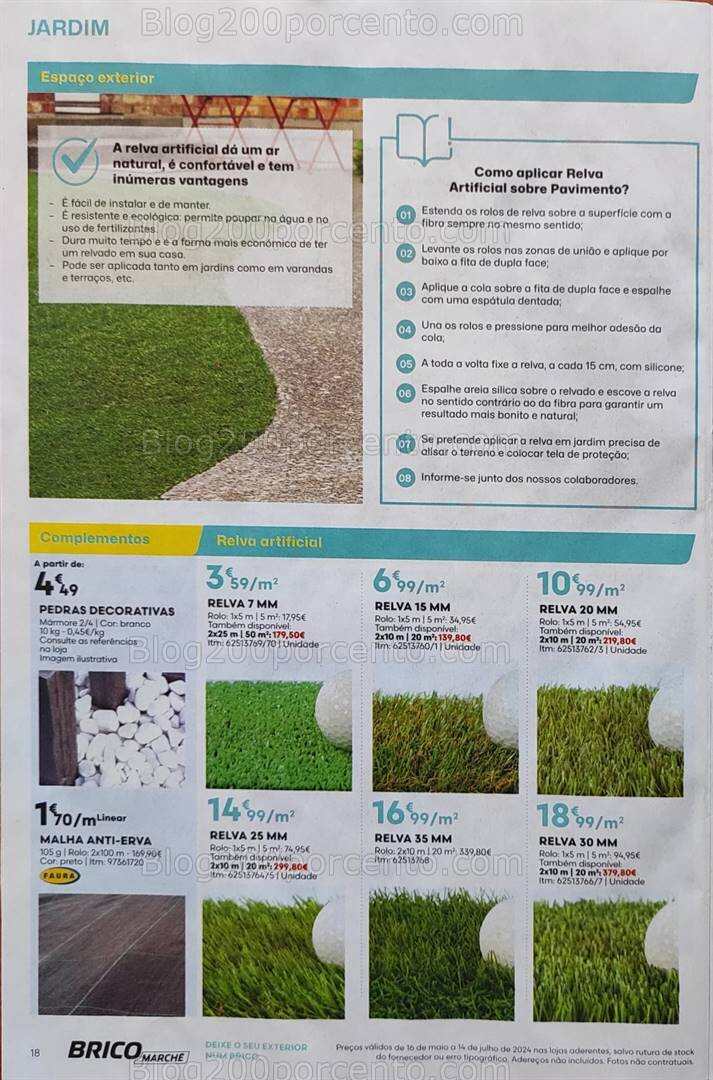 Antevisão Folheto BRICOMARCHÉ Ar Livre Promoções de 16 maio a 14 julho