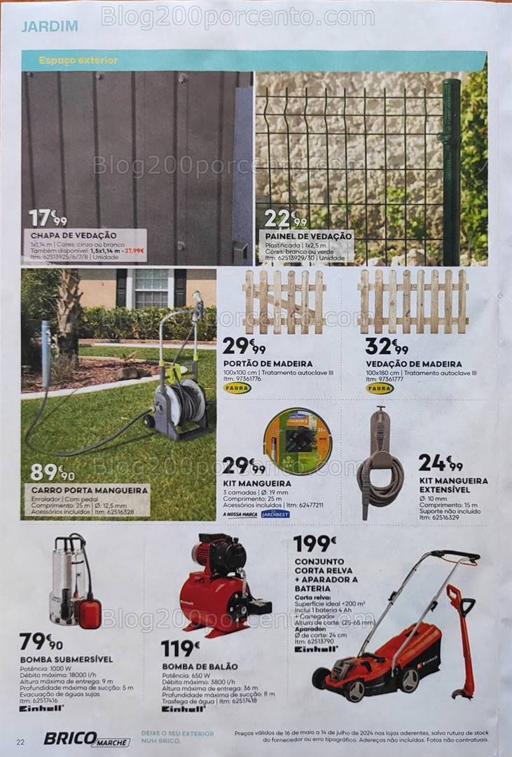 Antevisão Folheto BRICOMARCHÉ Ar Livre Promoções de 16 maio a 14 julho