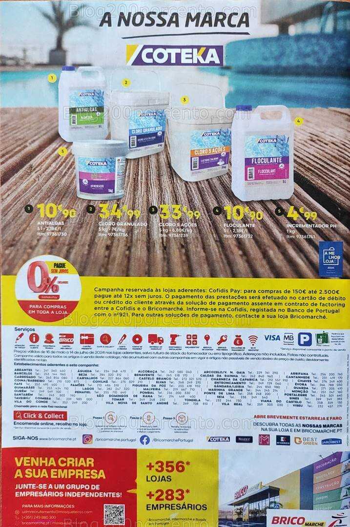 Antevisão Folheto BRICOMARCHÉ Ar Livre Promoções de 16 maio a 14 julho