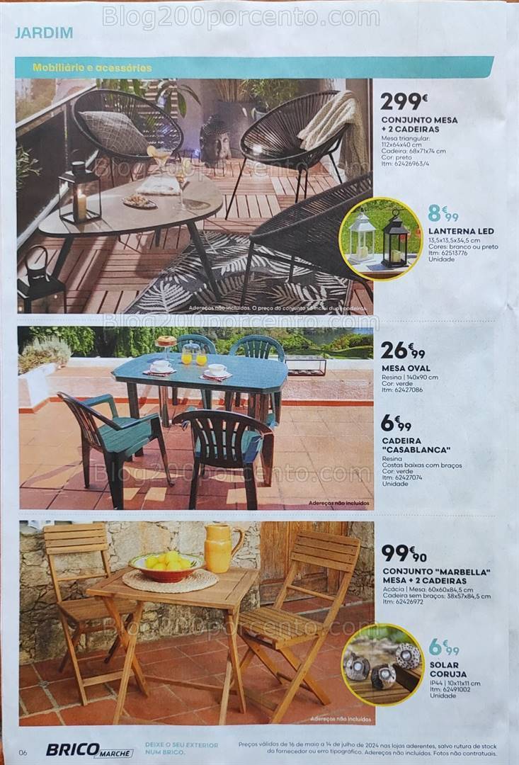 Antevisão Folheto BRICOMARCHÉ Ar Livre Promoções de 16 maio a 14 julho