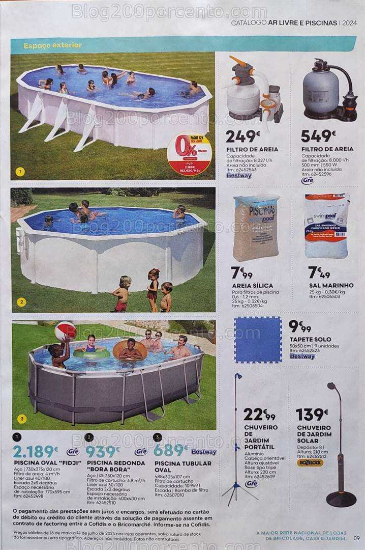 Antevisão Folheto BRICOMARCHÉ Ar Livre Promoções de 16 maio a 14 julho