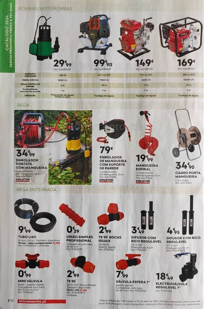 Antevisão Folheto BRICOMARCHÉ Jardim Promoções de 7 março a 28 abril