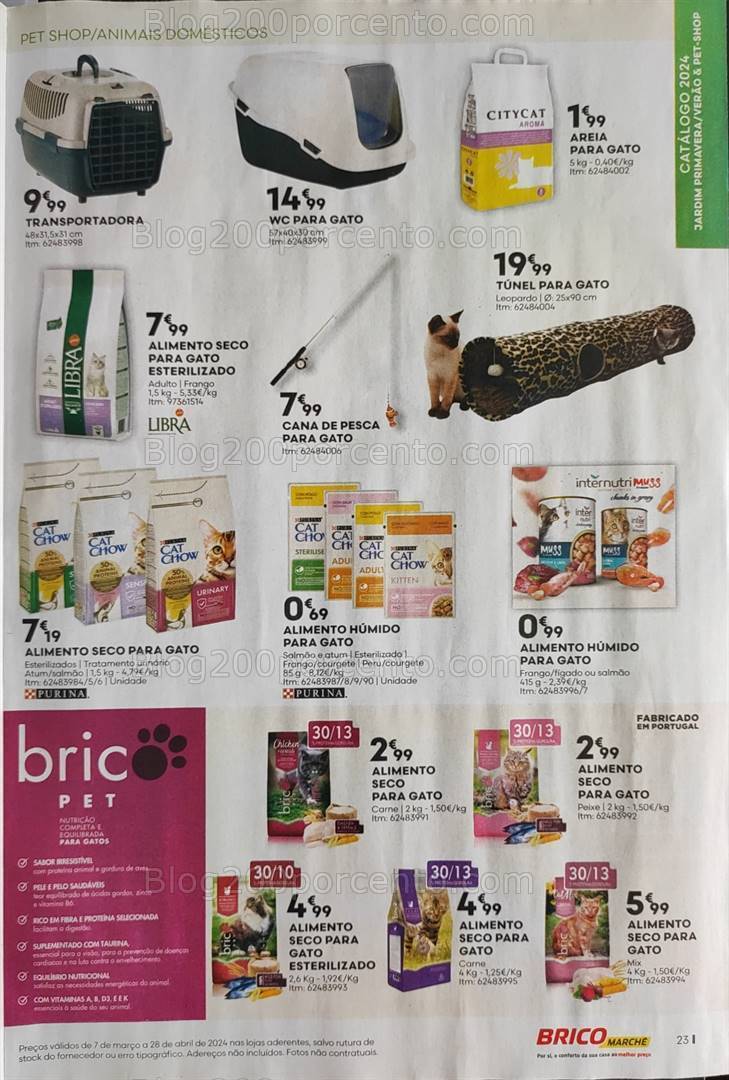 Antevisão Folheto BRICOMARCHÉ Jardim Promoções de 7 março a 28 abril