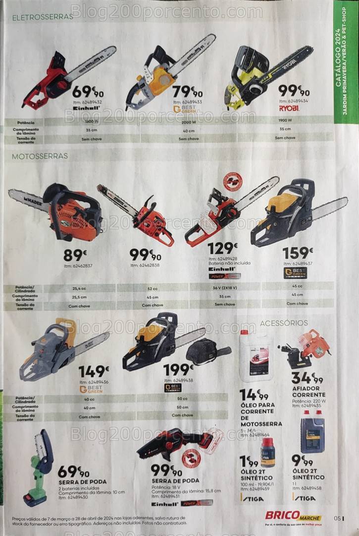 Antevisão Folheto BRICOMARCHÉ Jardim Promoções de 7 março a 28 abril