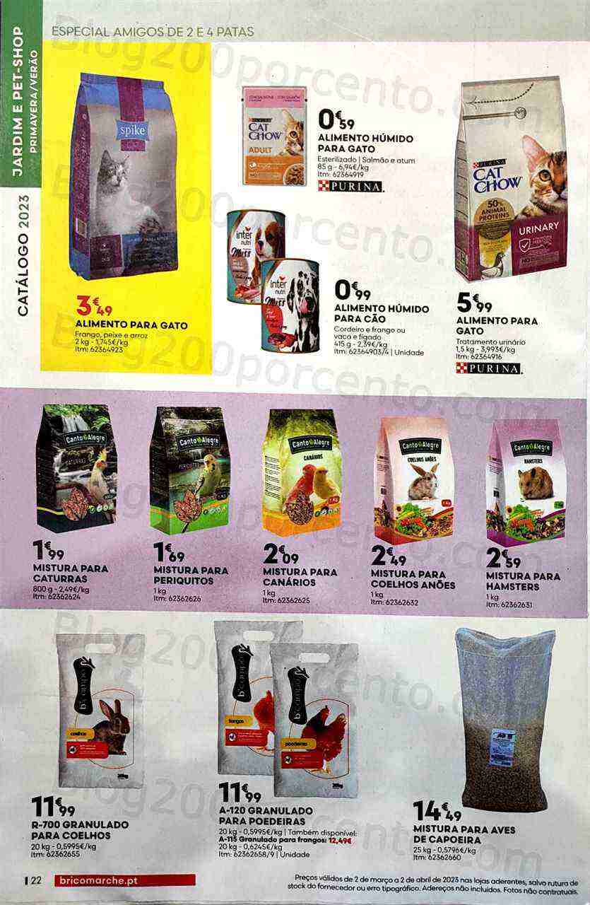 Antevisão Folheto BRICOMARCHÉ Jardim Primavera - Verão Promoções de 2 março a 2 abril