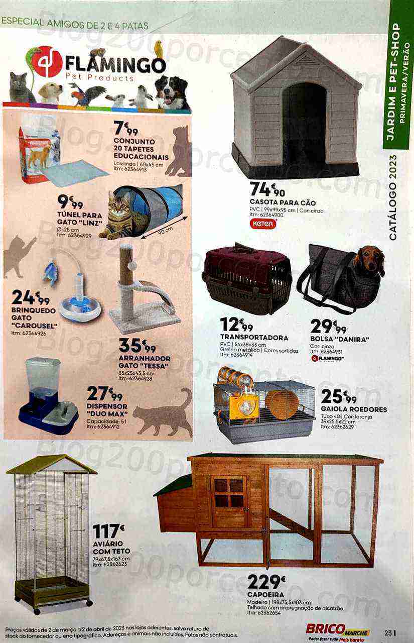 Antevisão Folheto BRICOMARCHÉ Jardim Primavera - Verão Promoções de 2 março a 2 abril