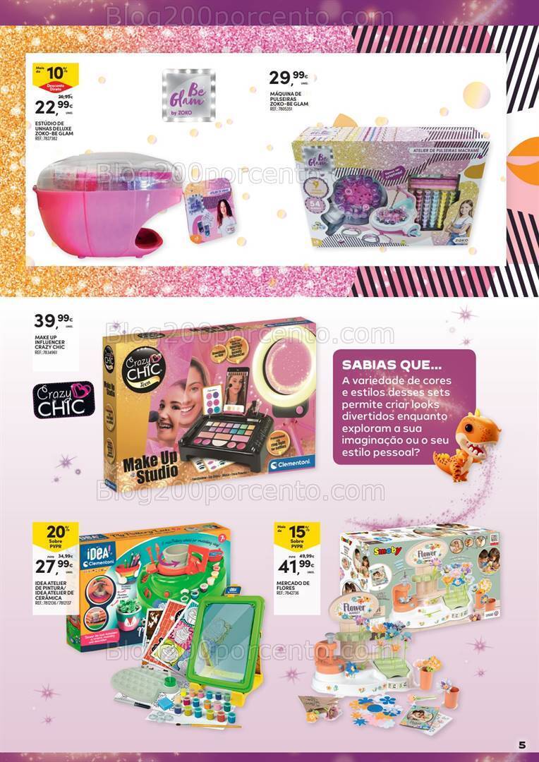 Antevisão Folheto CONTINENTE Brinquedos Promoções de 14 novembro a 10 dezembro