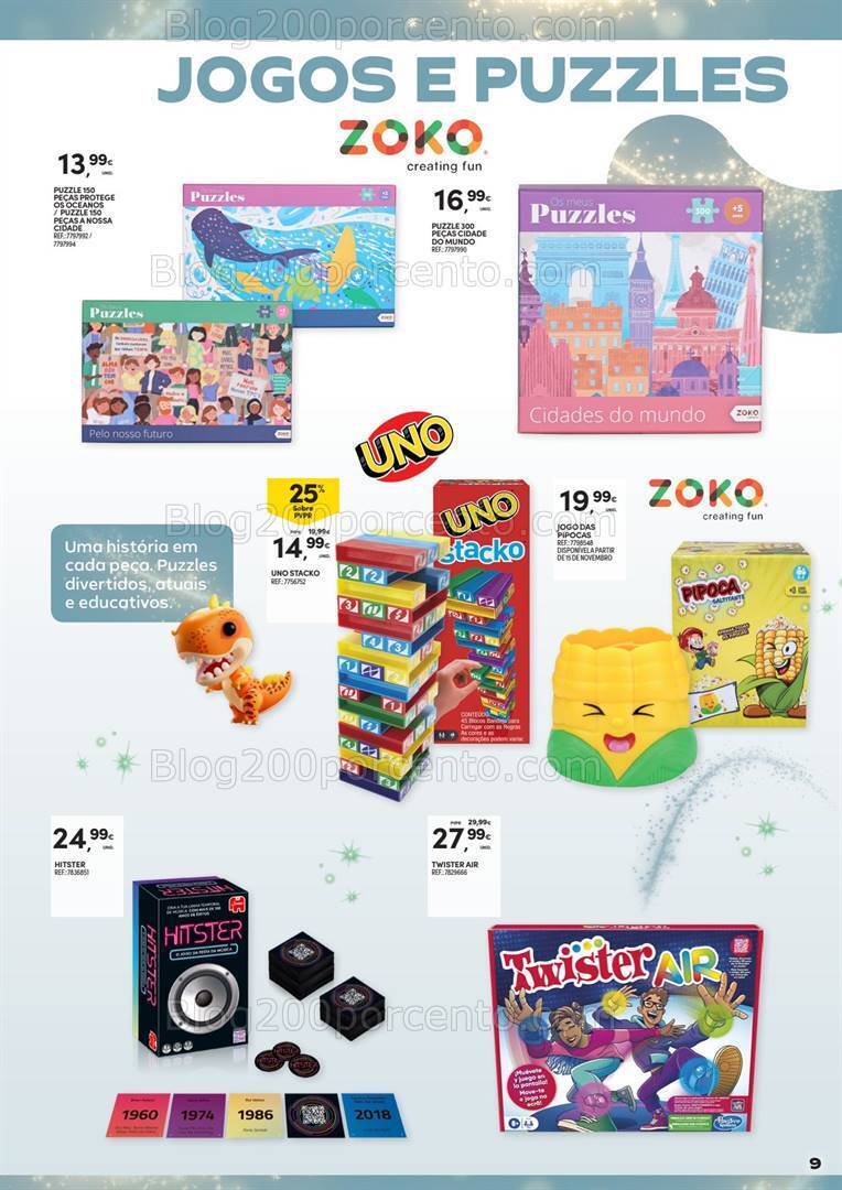 Antevisão Folheto CONTINENTE Brinquedos Promoções de 14 novembro a 10 dezembro