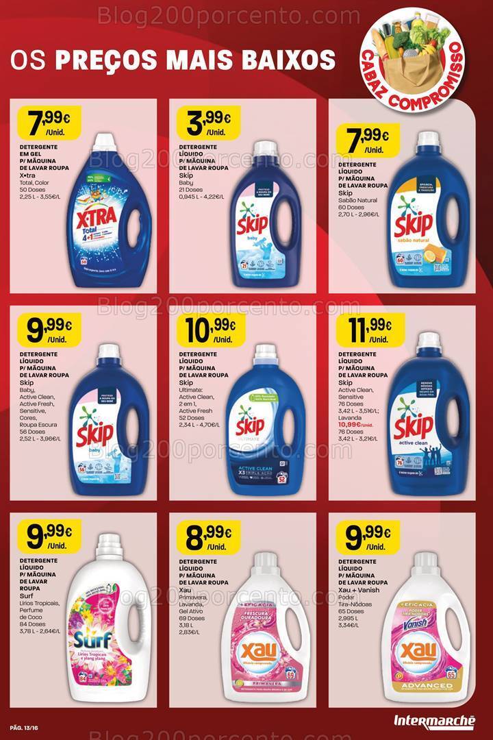 Antevisão Folheto INTERMARCHÉ Cabaz Compromisso Promoções de 4 abril a 29 maio