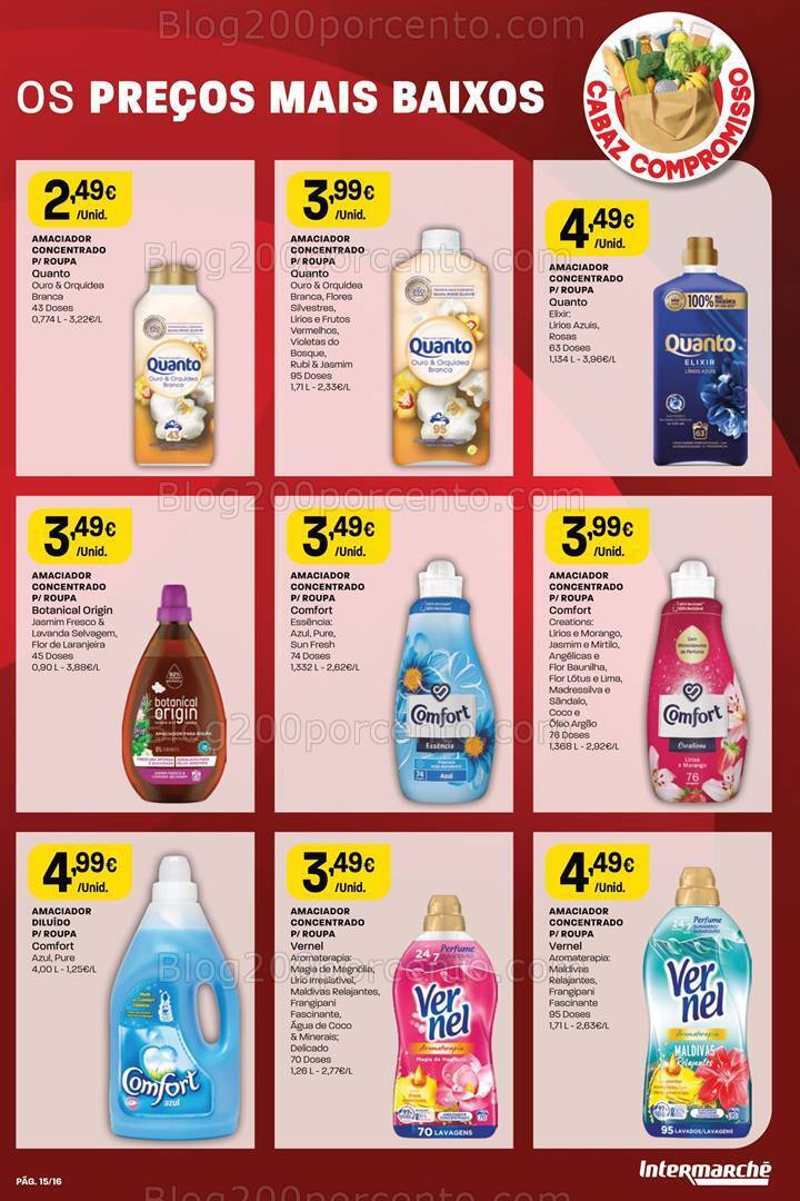Antevisão Folheto INTERMARCHÉ Cabaz Compromisso Promoções de 4 abril a 29 maio