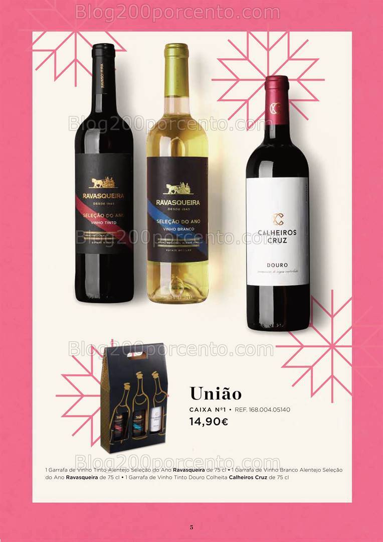 Antevisão Folheto EL CORTE INGLÉS Cabazes de Natal - 18 outubro a 24 dezembro