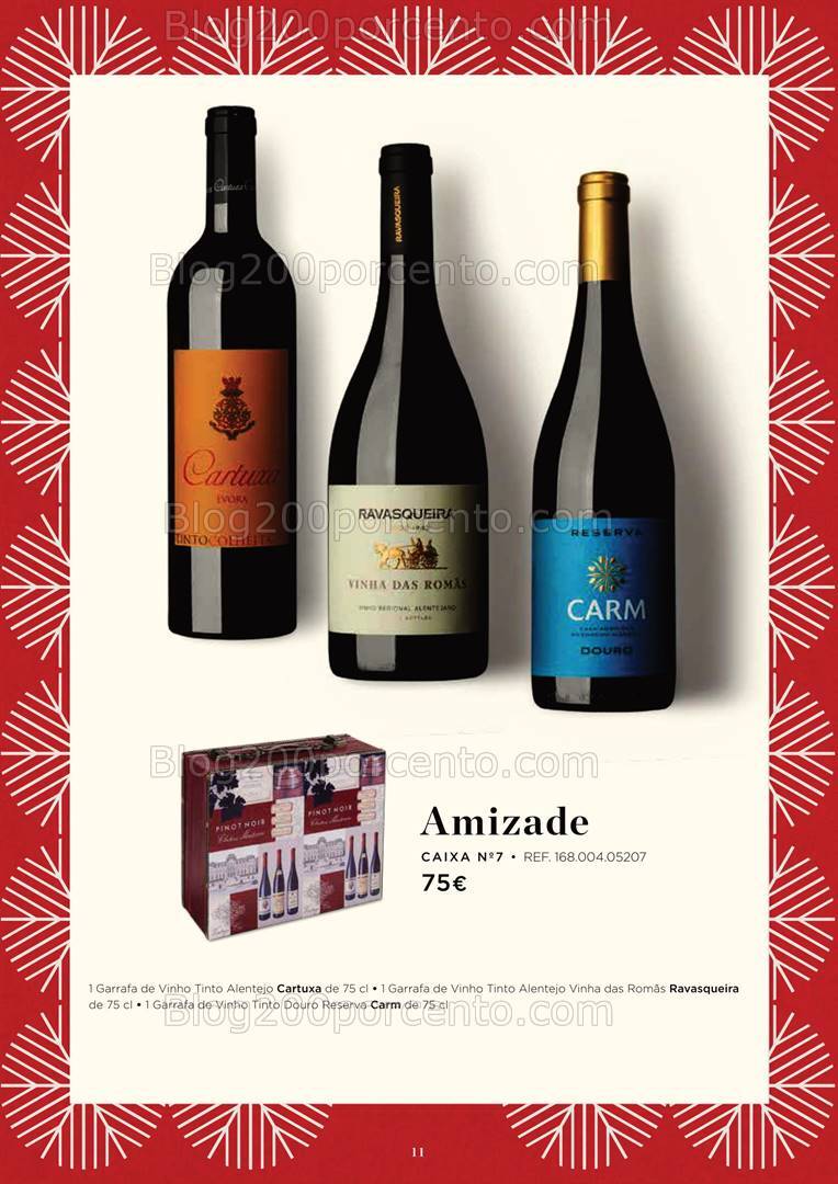 Antevisão Folheto EL CORTE INGLÉS Cabazes de Natal - 18 outubro a 24 dezembro