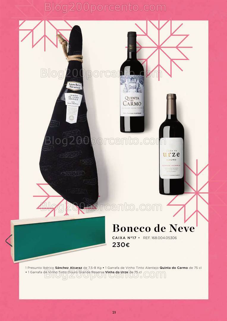 Antevisão Folheto EL CORTE INGLÉS Cabazes de Natal - 18 outubro a 24 dezembro