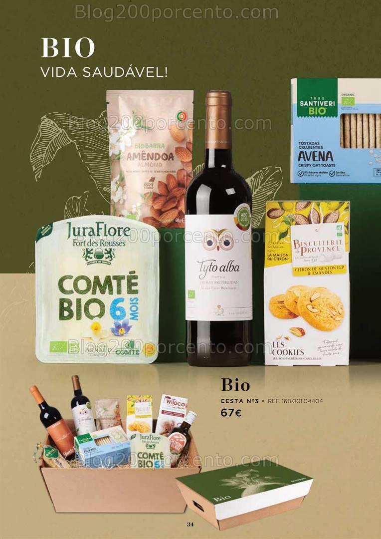 Antevisão Folheto EL CORTE INGLÉS Cabazes de Natal - 18 outubro a 24 dezembro