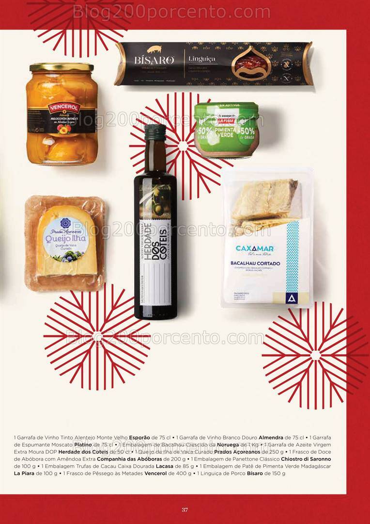 Antevisão Folheto EL CORTE INGLÉS Cabazes de Natal - 18 outubro a 24 dezembro