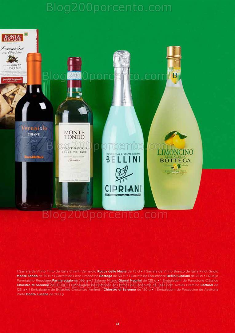 Antevisão Folheto EL CORTE INGLÉS Cabazes de Natal - 18 outubro a 24 dezembro