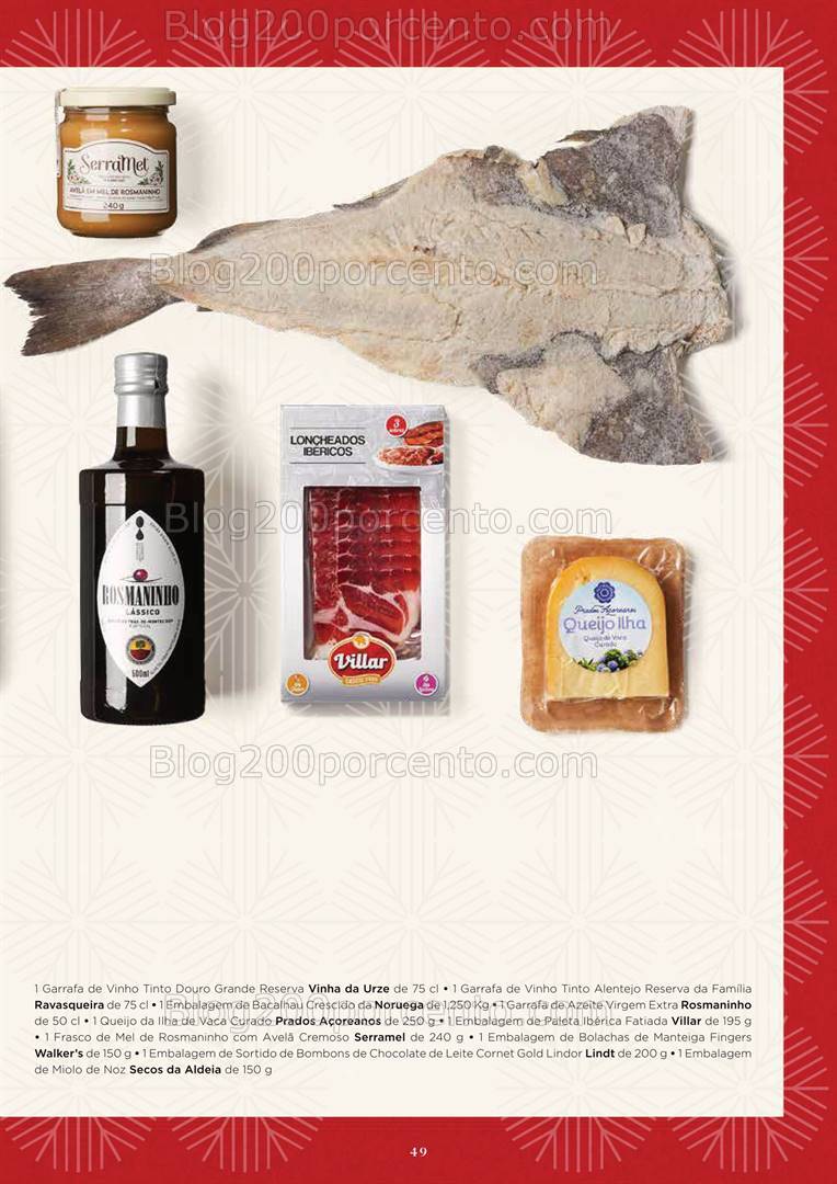 Antevisão Folheto EL CORTE INGLÉS Cabazes de Natal - 18 outubro a 24 dezembro