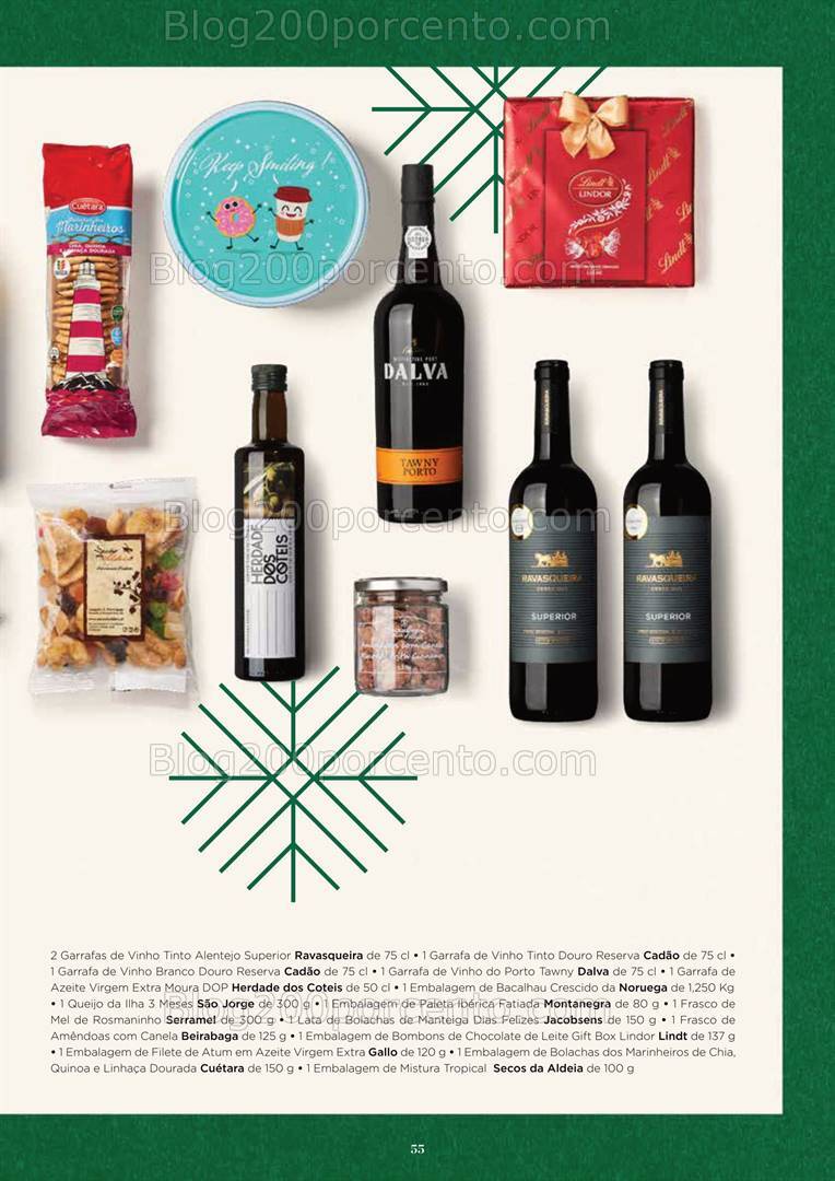 Antevisão Folheto EL CORTE INGLÉS Cabazes de Natal - 18 outubro a 24 dezembro