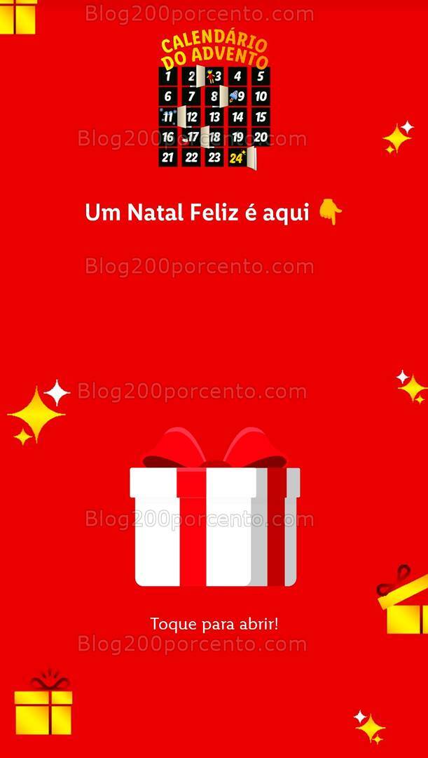 ALERTA - Calendário do Advento LIDL Conheça os descontos - 1 dezembro!