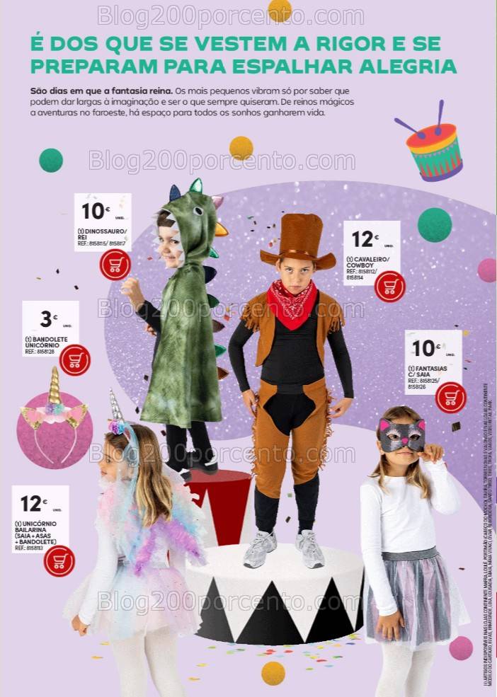 Antevisão Folheto CONTINENTE Carnaval Promoções de 18 fevereiro a 4 março