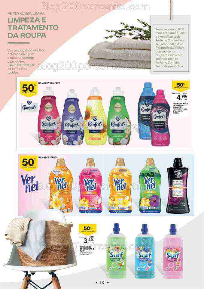 Antevisão Folheto CONTINENTE Casa Limpa Promoções de 20 junho a 2 julho
