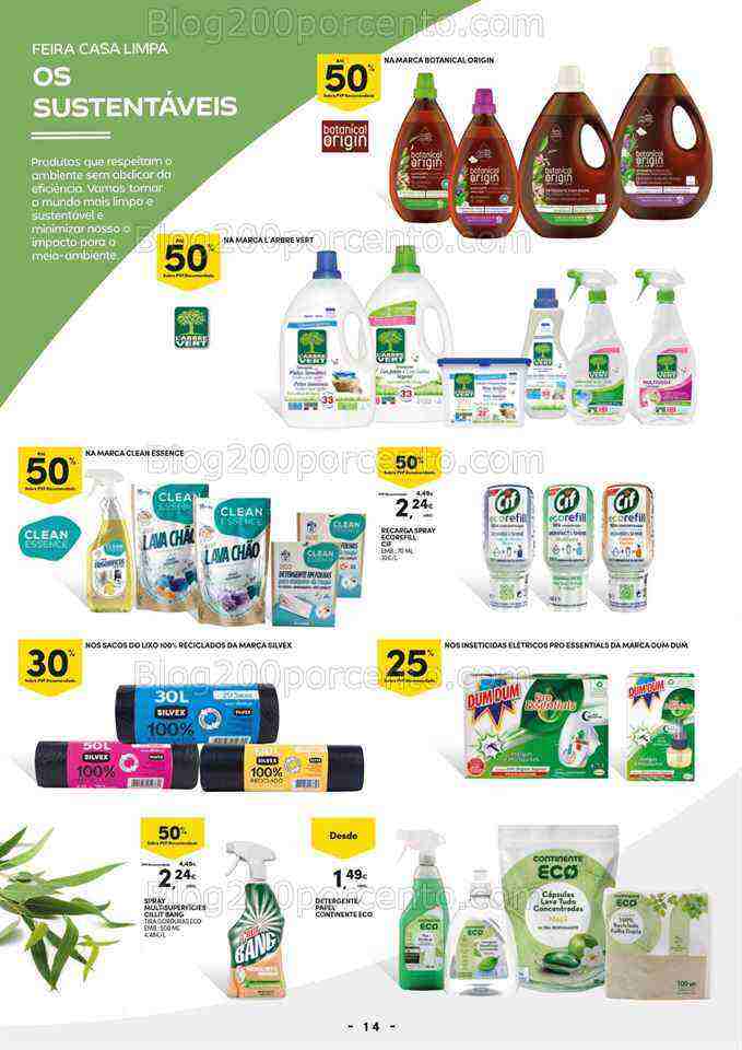 Antevisão Folheto CONTINENTE Casa Limpa Promoções de 20 junho a 2 julho