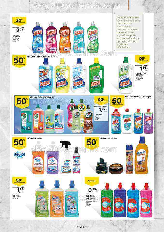 Antevisão Folheto CONTINENTE Casa Limpa Promoções de 20 junho a 2 julho