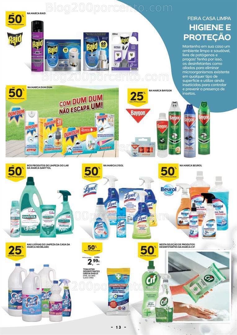 Antevisão Folheto CONTINENTE Casa Limpa Promoções de 29 agosto a 10 setembro