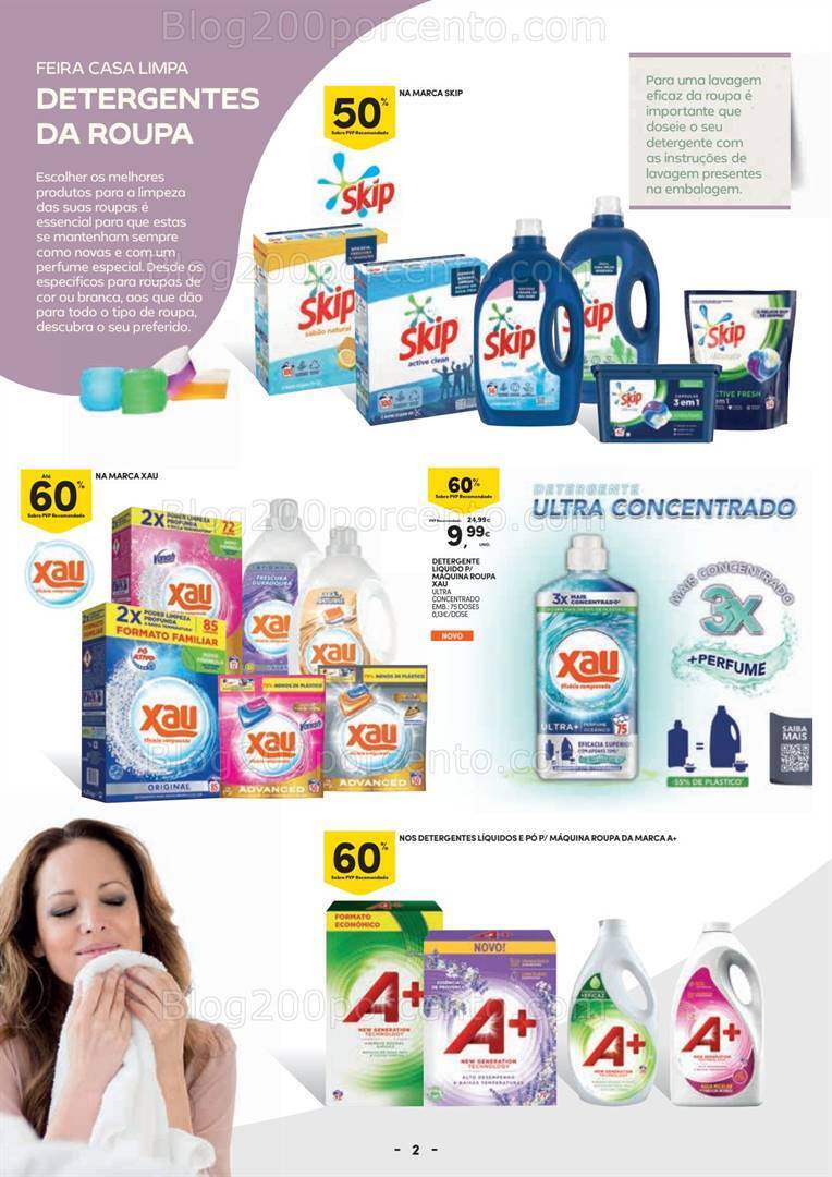 Antevisão Folheto CONTINENTE Casa Limpa Promoções de 29 agosto a 10 setembro