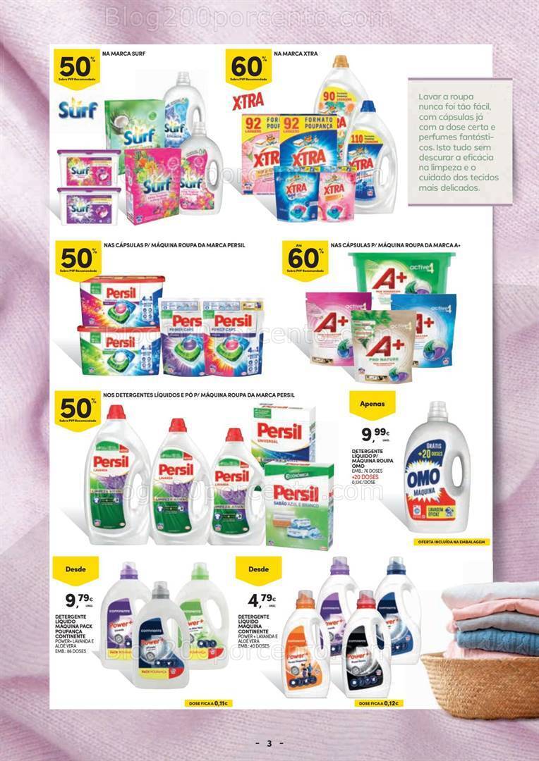 Antevisão Folheto CONTINENTE Casa Limpa Promoções de 29 agosto a 10 setembro