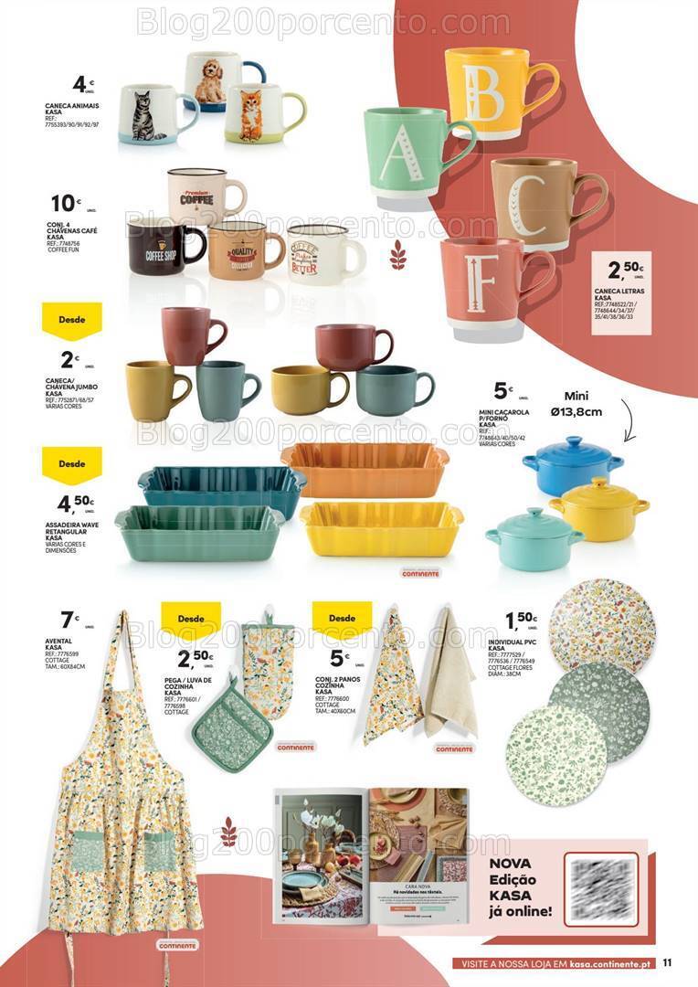 Antevisão Folheto CONTINENTE Casa Outono Promoções de 17 a 29 outubro