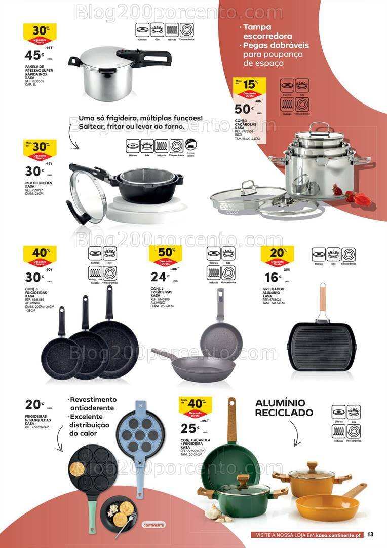 Antevisão Folheto CONTINENTE Casa Outono Promoções de 17 a 29 outubro