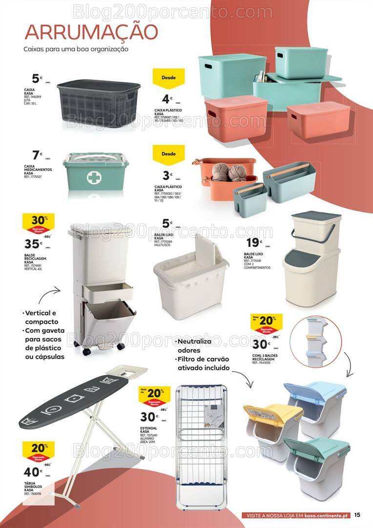 Antevisão Folheto CONTINENTE Casa Outono Promoções de 17 a 29 outubro