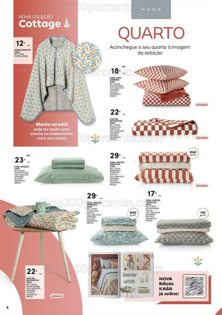 Antevisão Folheto CONTINENTE Casa Outono Promoções de 17 a 29 outubro
