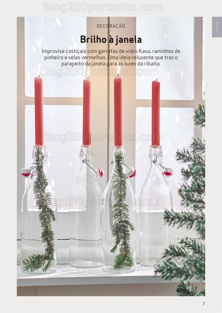 Antevisão Folheto CONTINENTE Catálogo Decoração Natal Kasa -21 novembro a 24 dezembro