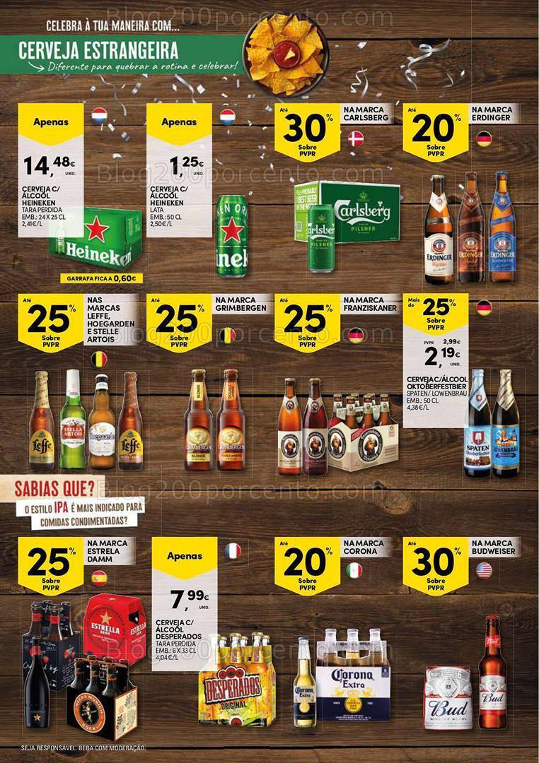 Antevisão Folheto CONTINENTE Cervejas Promoções de 26 setembro a 22 outubro