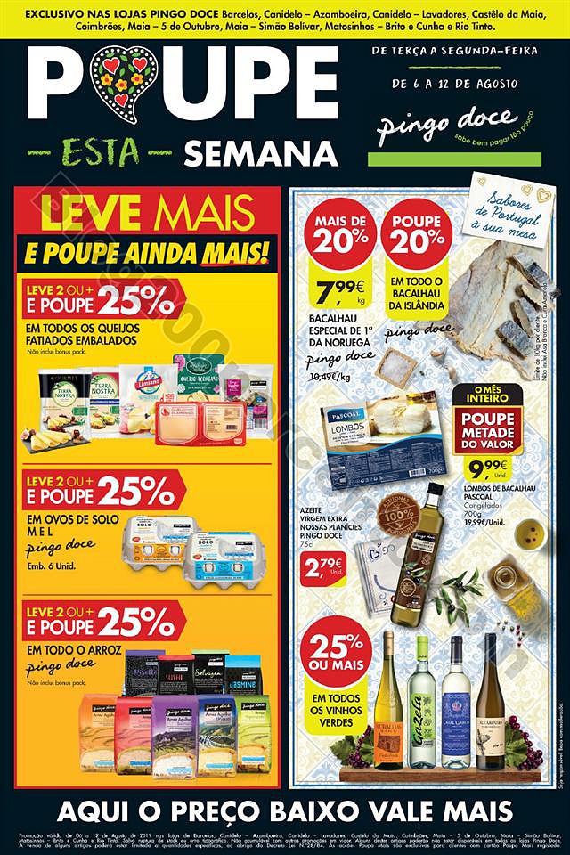 Antevisão Folheto PINGO DOCE Exclusivo Promoções de 6 a 12 agosto p1.jpg