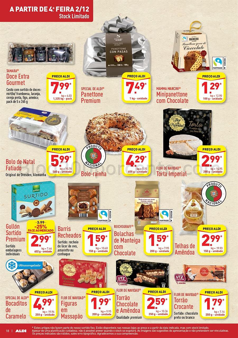Antevisão Folheto ALDI Promoções a partir de 2 dezembro 