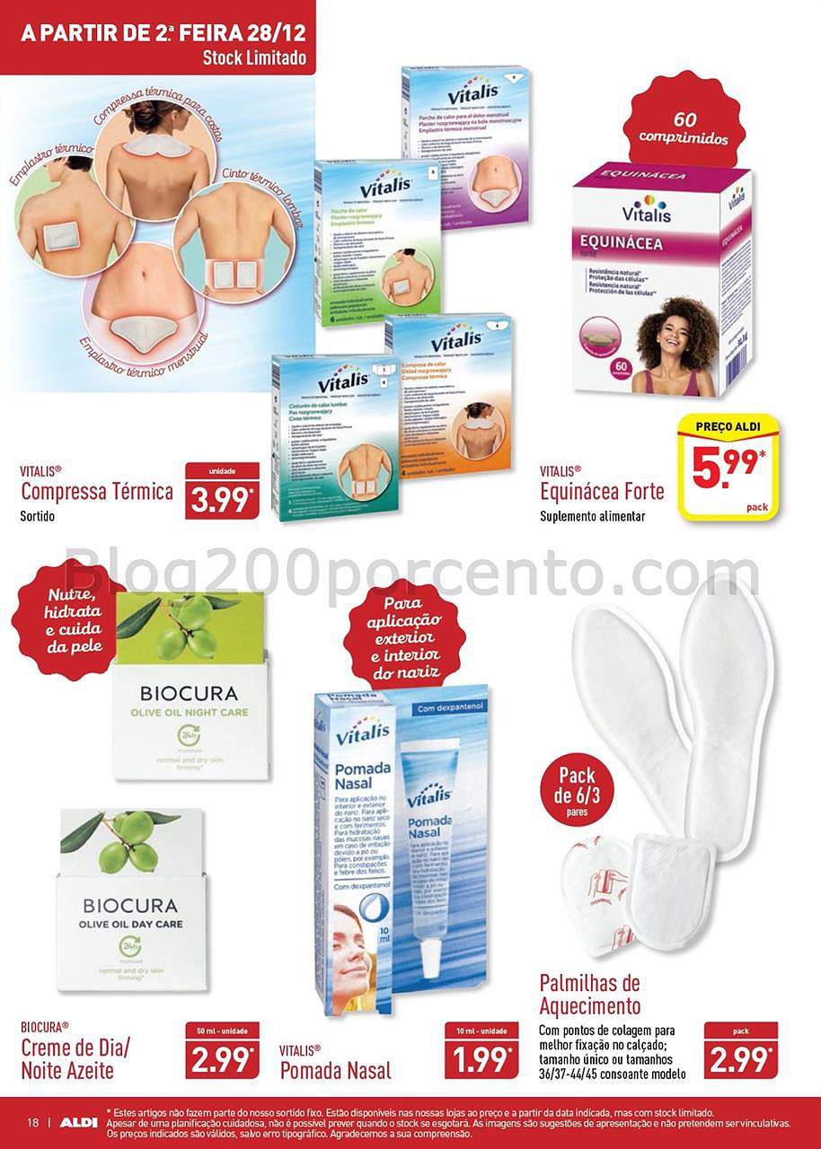 Antevisão Folheto ALDI Promoções de 28 a 5 janeiro
