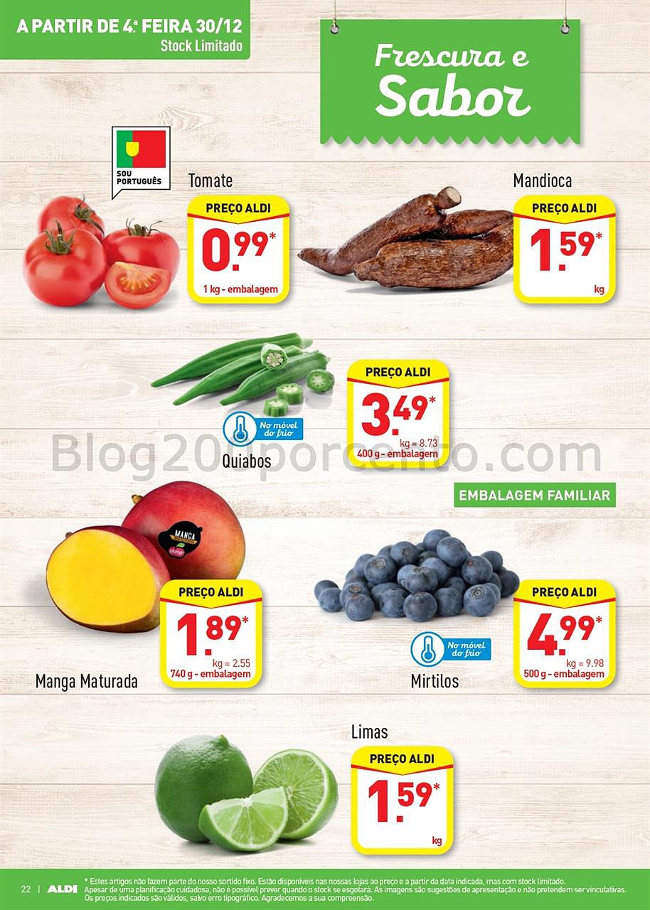 Antevisão Folheto ALDI Promoções de 28 a 5 janeiro
