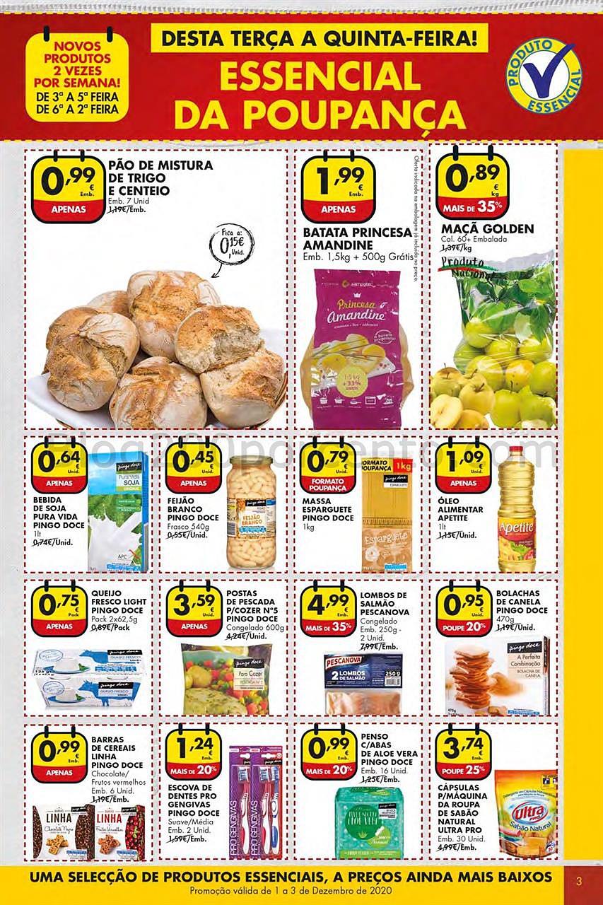 Antevisão Folheto PINGO DOCE Lojas Grandes Promoções de 1 a 7 dezembro