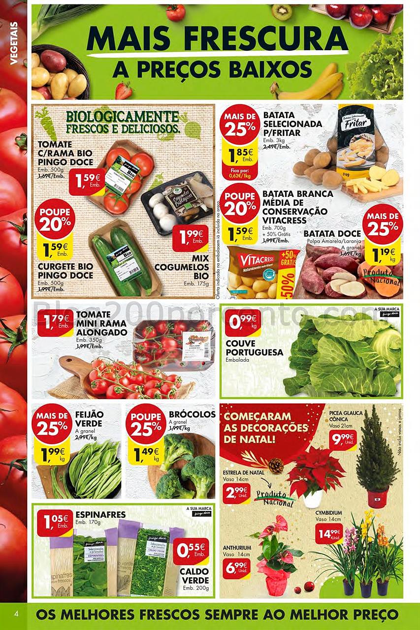 Antevisão Folheto PINGO DOCE Lojas Grandes Promoções de 1 a 7 dezembro