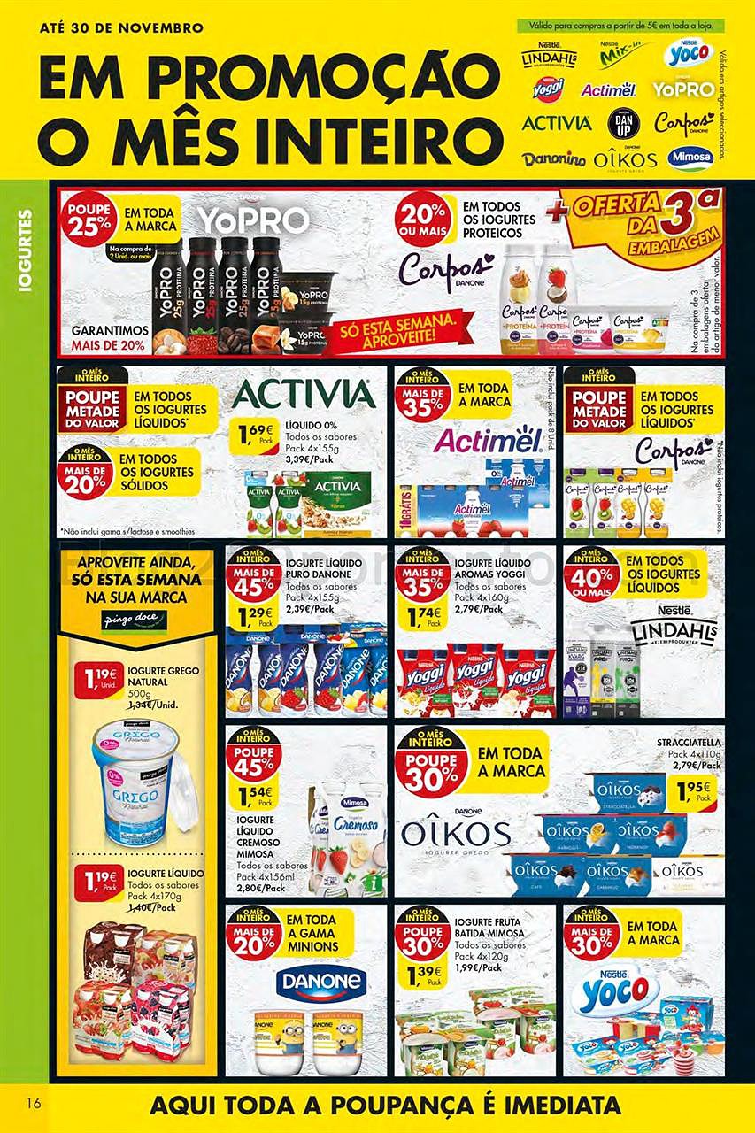 Antevisão Folheto PINGO DOCE Lojas Grandes Promoções de 24 a 30 novembro